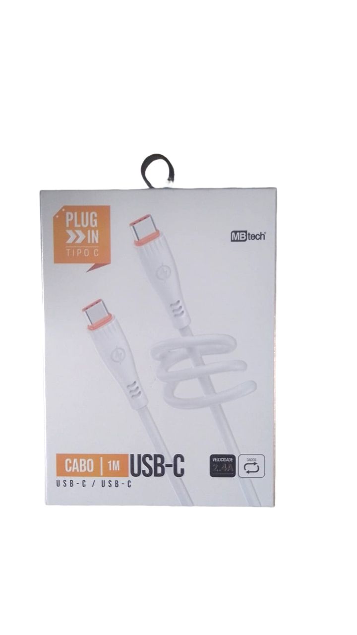 CABO CELULAR USB-C PLUG IN